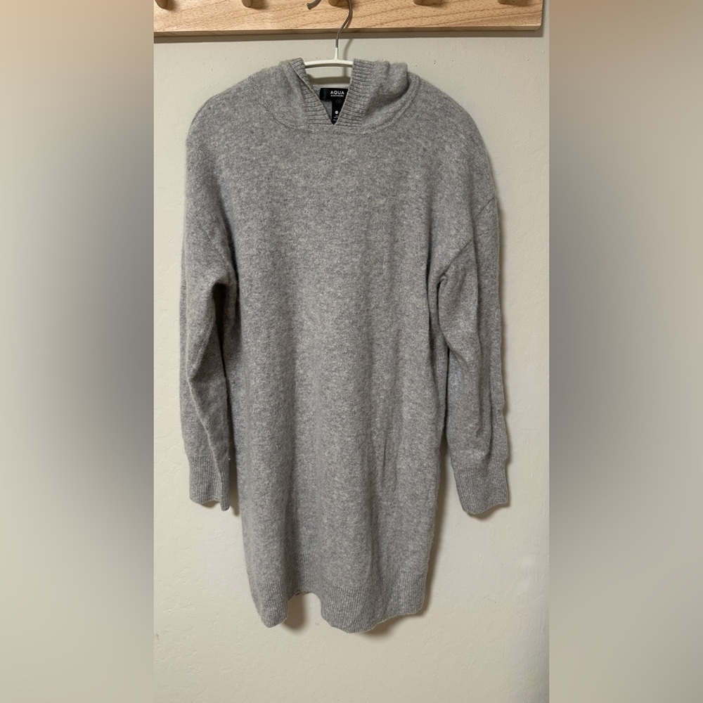 Aqua 100% cashmere dress